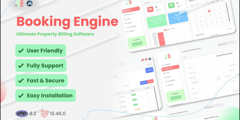 Booking Engine - Property Billing Software