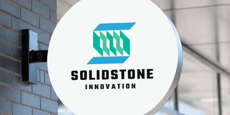 Letter S -  Solid Stone Logo