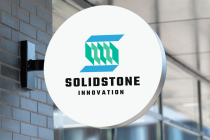 Letter S -  Solid Stone Logo Screenshot 2