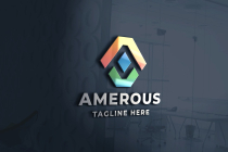 Amerous Letter A Logo Screenshot 1