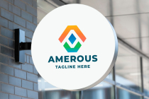 Amerous Letter A Logo Screenshot 2
