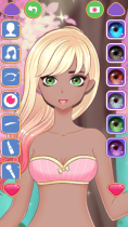 Girls Makeup Dress Up Unity Game Screenshot 6