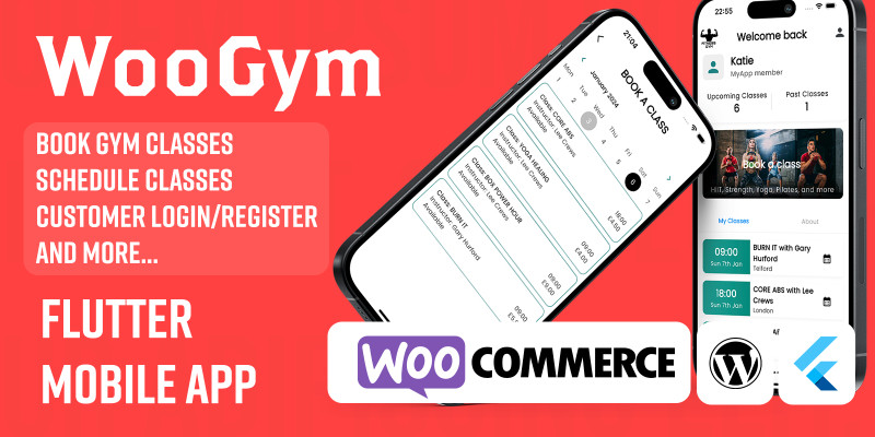 GymGo - Flutter App Template for Class Bookings