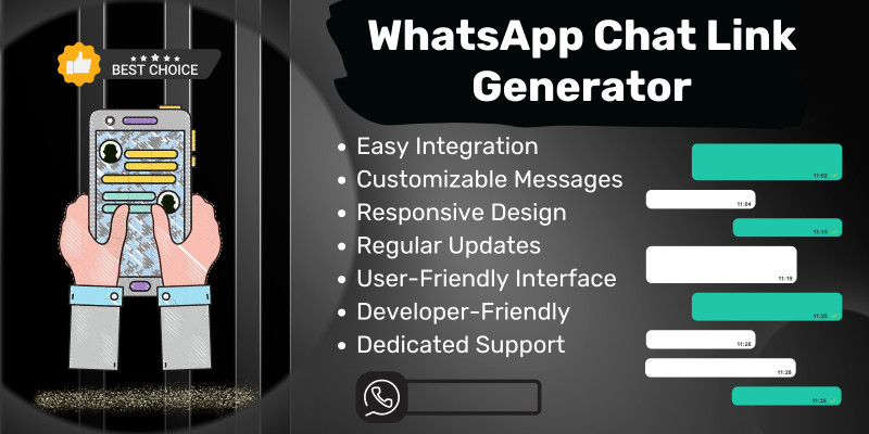 Instant WhatsApp Chat Link Generator