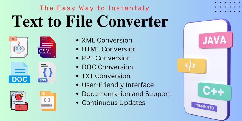 Text to File Converter 