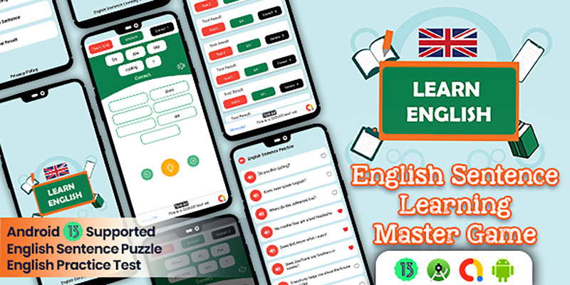 Learn English Sentence Master Game Android