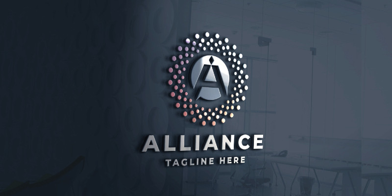 Letter A Alliance Logo