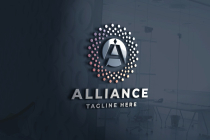 Letter A Alliance Logo Screenshot 1