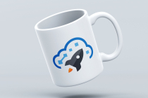 Fast Cloud Pro Logo Template Screenshot 3