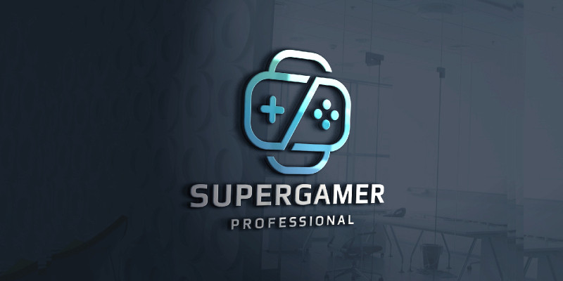 Super Gamer Letter S Logo