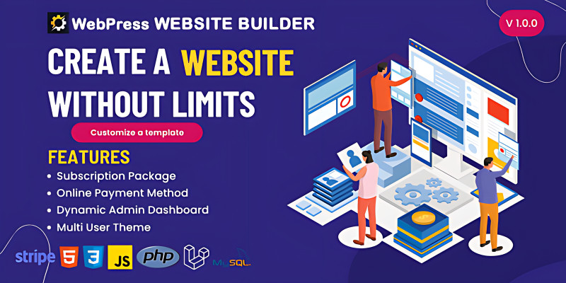 WebPress - Website Builder