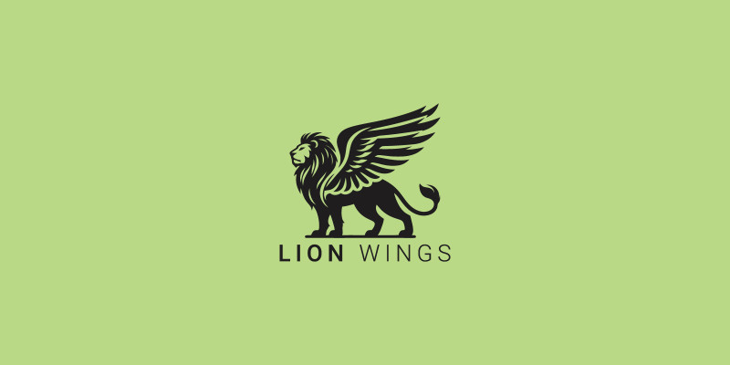 Lion wings Logo