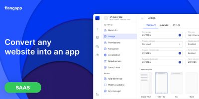 Flangapp PRO - Convert website to mobile app SAAS