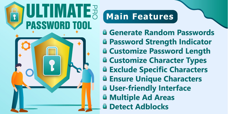 Ultimate Password Generator Tool Pro