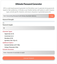 Ultimate Password Generator Tool Pro Screenshot 2