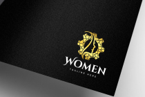Luxurious Working Business Women Empowerment Logo Screenshot 1