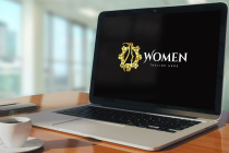 Luxurious Working Business Women Empowerment Logo Screenshot 2