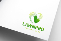 Creative Professional Landscape Lawn Care Logo Screenshot 1