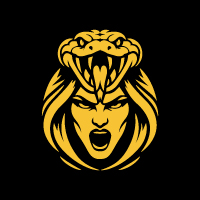 Snake Women Head Logo