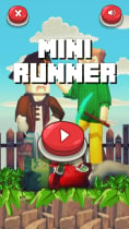 Mini Runner- Unity Source Code  Screenshot 1