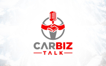 Automotive Car Business Deal Talk Podcast Logo Screenshot 1