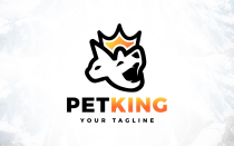 Cat and Dog Pet King Logo Design Screenshot 1