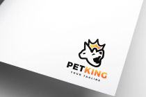Cat and Dog Pet King Logo Design Screenshot 2