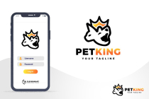 Cat and Dog Pet King Logo Design Screenshot 6