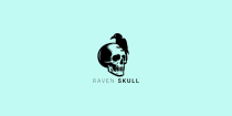 Raven Skull Logo Screenshot 1