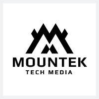 Letter M Mountain  Logo