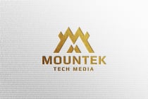 Letter M Mountain  Logo Screenshot 2