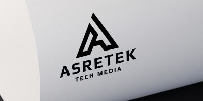Asretek Letter A Logo