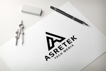 Asretek Letter A Logo Screenshot 1