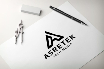 Asretek Letter A Logo Screenshot 1