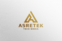 Asretek Letter A Logo Screenshot 2
