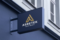 Asretek Letter A Logo Screenshot 4