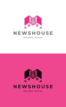 News House Logo Template Screenshot 3