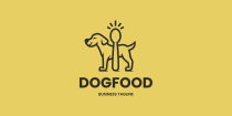 Cute Dog Food Logo Template Screenshot 2