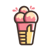 Good Ice Cream Logo Template