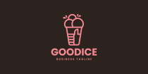 Good Ice Cream Logo Template Screenshot 2