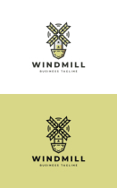Windmill Pocket Logo Template Screenshot 3