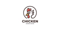 Angry Chicken Logo Template Screenshot 1