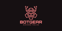 Gear Robot Logo Template Screenshot 2
