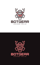 Gear Robot Logo Template Screenshot 3
