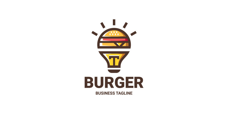 Smart Burger Logo Template