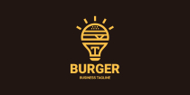Smart Burger Logo Template Screenshot 2