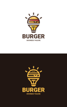 Smart Burger Logo Template Screenshot 3