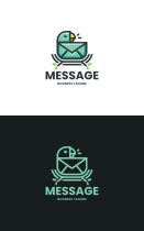 Parrot Mail Logo Template Screenshot 3