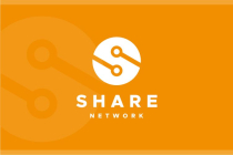 Share Network - Letter S logo design template Screenshot 2