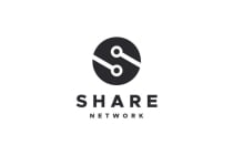 Share Network - Letter S logo design template Screenshot 3